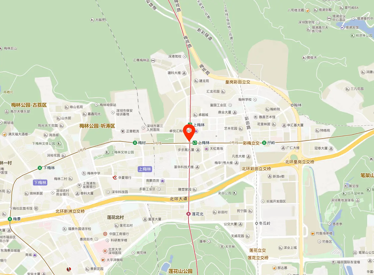 福田全球智能芯片创新中心地图位置